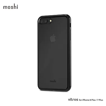 Moshi Vitros for iPhone 8 Plus/7 Plus 超薄透亮保護背殼烏黑