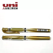(2支1包)三菱 uni Signo UM-153粗字鋼珠筆 金色