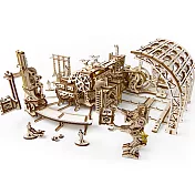 【Ugears】Robot factory 機械小鎮_機器人工廠