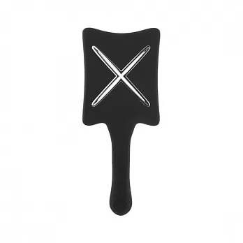 ikoo Paddle X pops 槳型簍空按摩梳 (黑色)