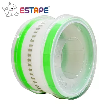 【ESTAPE】抽取式寬版Memo貼-色頭螢光綠（33mm/重複貼黏/可書寫/便利貼/手帳/標籤/註記）