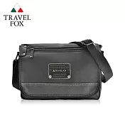 【TRAVEL FOX 旅狐 】都會質感側背包 (TB597-01) 黑色