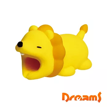 Dreams 慵懶動物園Ⅱ-iPhone專用咬線器(吃甜食獅子)