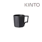 KINTO / OCT八角陶瓷馬克杯300ml 黑