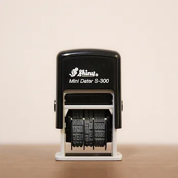 Shiny Stamp Printer 新力日期連續章 S-300B (英文)
