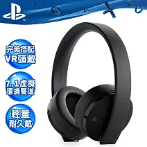 SONY PS4原廠 7.1虛擬聲道 輕量抗噪 無線耳罩耳機組CUHYA-0080 黑色