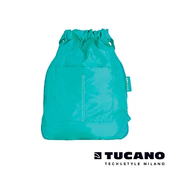 TUCANO COMPATTO 超輕量折疊收納防水束口袋-天空藍