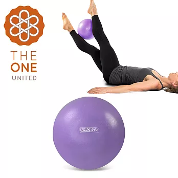 【The One】環保PVC皮拉提斯健身瑜珈球/彈力球(附吹氣管)-25CM紫色  紫色