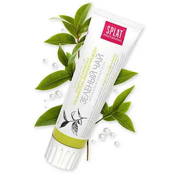 SPLAT斯普雷特綠茶防蛀牙膏100ml