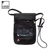 Lewis N. Clark RFID屏蔽掛頸包 1267 (防盜錄、頸部掛袋、旅遊配件、美國品牌)黑色