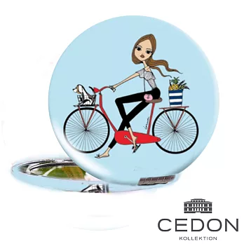 德國席德CEDON高雅金屬雙面隨身鏡-IRMA爾瑪-單車-德國設計師雅思敏設計