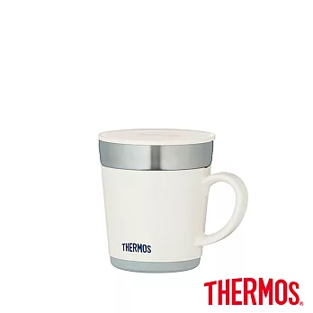 【THERMOS 膳魔師】不鏽鋼真空保溫杯0.35L (JDC-351-WH)WH(白色)