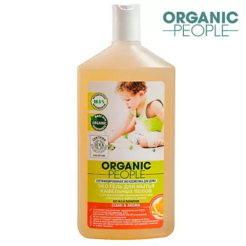 Organic People 有機人 天然甜橙&茶樹地板潔淨露 500ml (磁磚地適用)