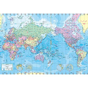 世界地圖達人拼圖204片