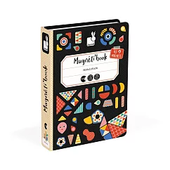 【法國Janod】磁鐵遊戲書─幾何創意拼