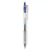 [MUJI無印良品]透明管原子筆/0.7mm/藍