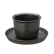 KINTO / LT杯盤組 160ml(黑)