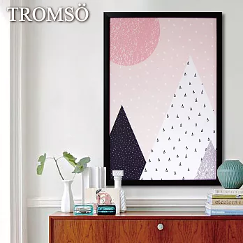 TROMSO格調北歐-棉布有框海報畫(大)-北歐山丘