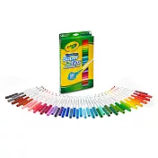 美國 Crayola繪兒樂 可水洗細桿彩色筆50色