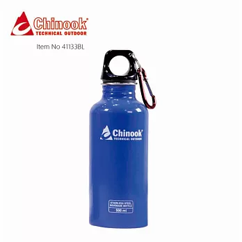 【Chinook】不鏽鋼便攜式水壺500ml(水壺)炫彩藍