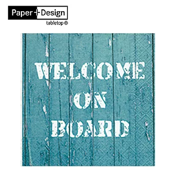 【Paper+Design】德國進口餐巾紙 -welcome on board