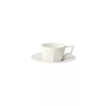 KINTO / OCT 八角陶瓷杯盤組80ml 白