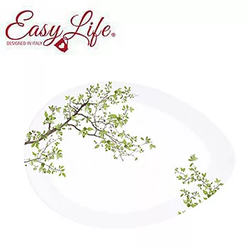 【義大利 Easy Life 】自然系列 ► 36*25cm 橢圓盤(瓷)
