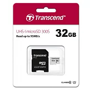 Transcend 創見 32GB U1 microSDHC UHS-I 300S 記憶卡