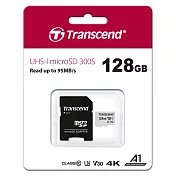 Transcend 創見 128GB U3 microSDXC A1 V30 300S 記憶卡
