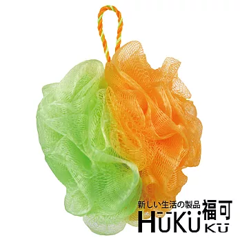 福可 亮彩果凍沐浴球(橘+綠)