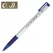 (盒裝50支)O.B.#200A自動中性筆0.5藍