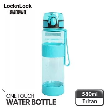 【樂扣樂扣】優質矽膠提帶水壺580ml/薄荷