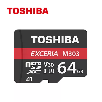 Toshiba 64GB Micro-SDXC UHS-I V30 A1 (U3) 記憶卡 原廠公司貨