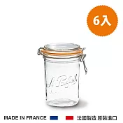 法國 Le Parfait 收納密封罐 新穎系列六入 Terrine Super 1000ml