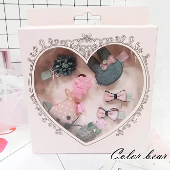 【卡樂熊】可愛動物狐狸禮盒組-粉色盒裝