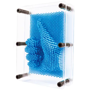 【賽先生科學工廠】透明大搞創意複製針 (5色)藍