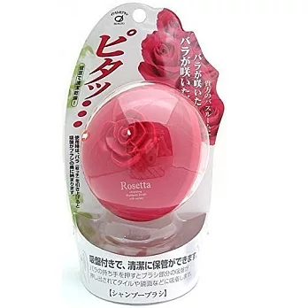 【日本池本】RS900 _ 吸附式玫瑰洗髮按摩梳