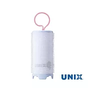 UNIX Take Out隨身造型系列 一分鐘內快速捲髮USB蜜糖卷髮球38mm-天空藍