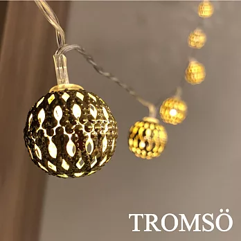 TROMSO-LED奢華金球燈串組