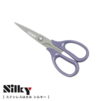 【日本SILKY】不粘膠事務剪刀-160mm