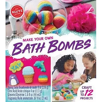 [美國KLUTZ]Make Your Own Bath Bombs 我愛泡澡球