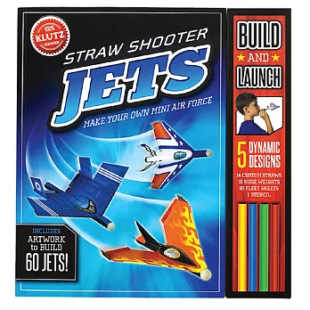 [美國KLUTZ]Straw Shooter Jets 我的噴射機