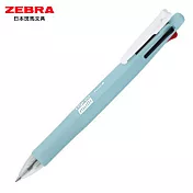 ZEBRA B4SA1粉彩系限量四色五合一多功能筆 藍桿