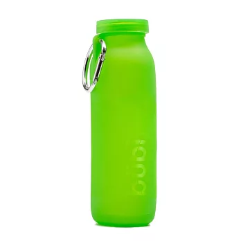 Bubi Bottle 矽膠摺疊多功能水壺 650ml 綠色
