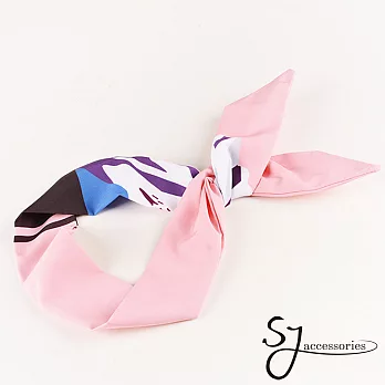 【SJ】韓版森女系小清新風格造型髮帶-粉色