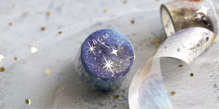 博客來 Bgm 和紙膠帶金箔寬版life系列 少女惑星 博客來 Bgm 和紙膠帶金箔寬版life系列 少女惑星