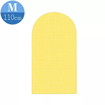 【換季幫手】櫃內掛衣收納袋M號(長110cm)-黃M
