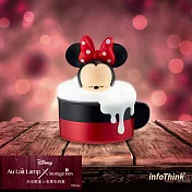 InfoThink 迪士尼系列USB泡泡歐蕾小夜燈收納盒-米妮