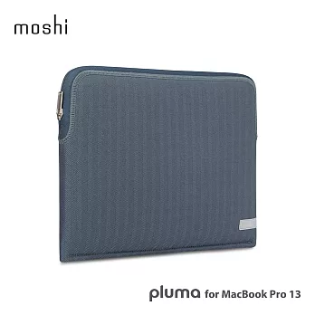 Moshi Pluma for MacBook Pro/Air 13 輕薄防震筆電內袋單寧藍