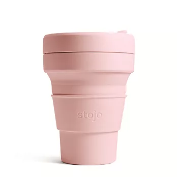 Stojo® 摺疊口袋杯 12oz (布魯克林限定版) - 撫子粉